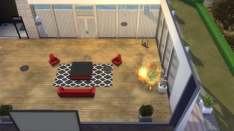 Cómo apagar y evitar incendios en Los Sims 4