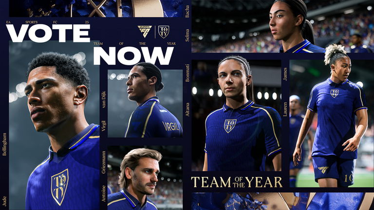 Vota ya por los jugadores del Team of the Year (TOTY) de EA Sports FC 25 Ultimate Team: calendario oficial
